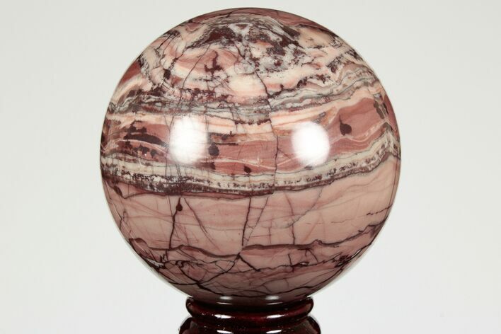 Polished Kona Dolomite (Stromatolite) Sphere - Michigan #191232